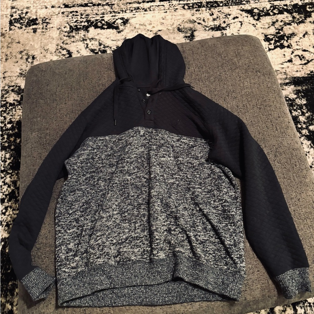 Men's Black Hooey pullover